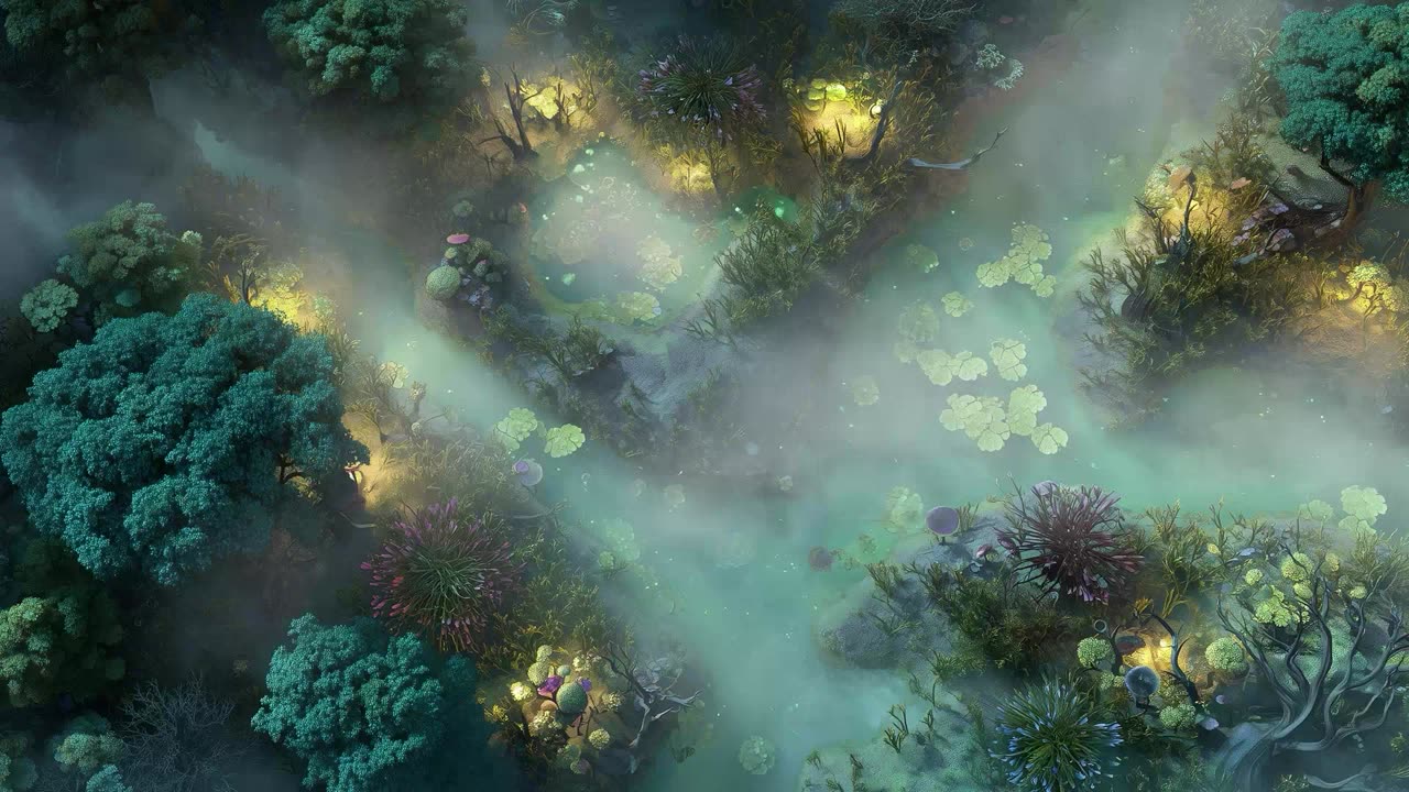 Dreamroot Swamp, The free map