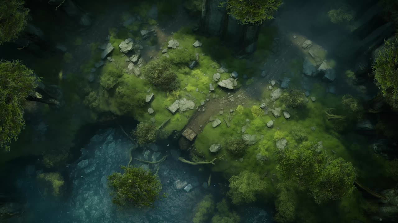Fey Forest, The free map