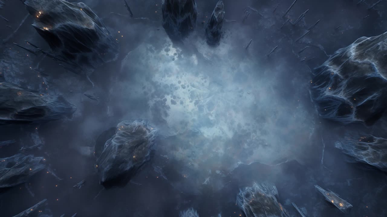 Frozen Cavern, The free map