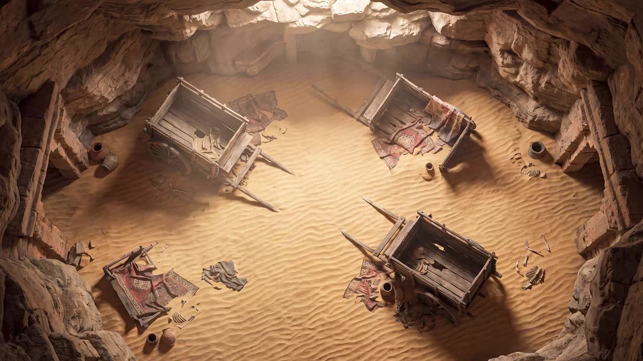 Golden Ruins, The free map