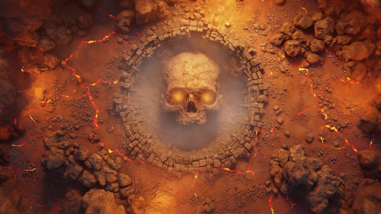 Helljaw Cavern, The free map