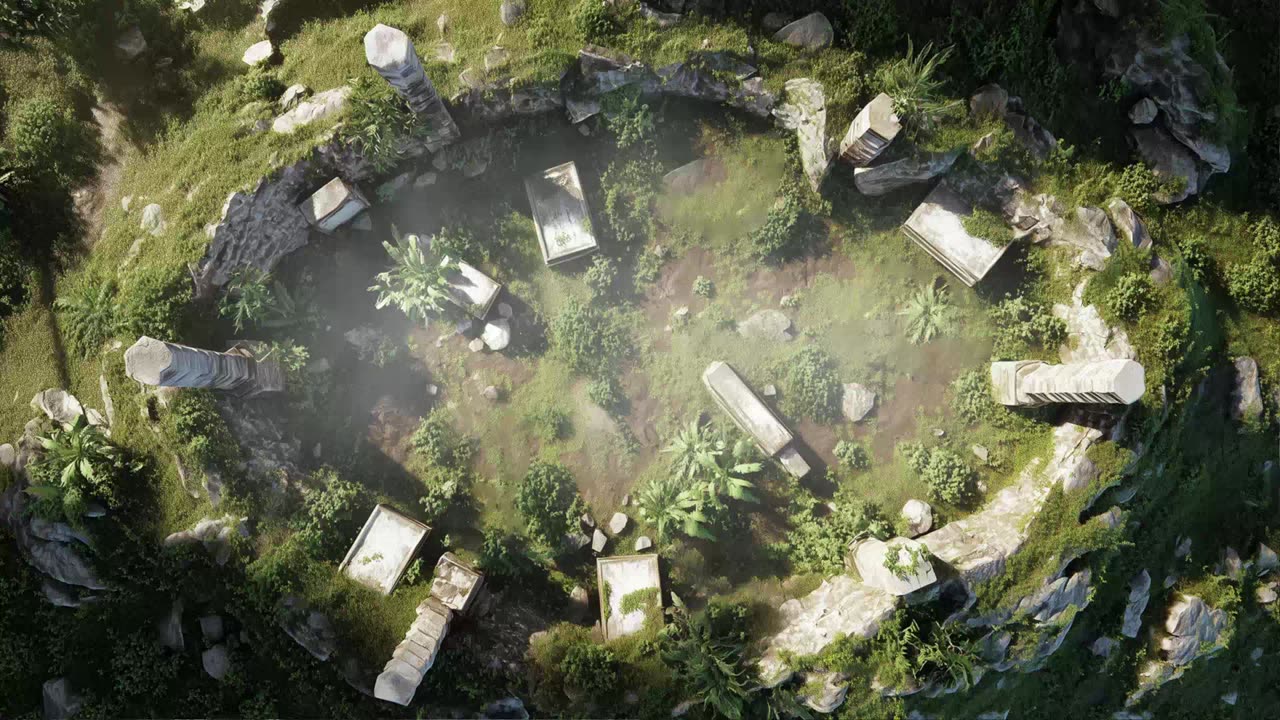 Hollow Graves, The free map