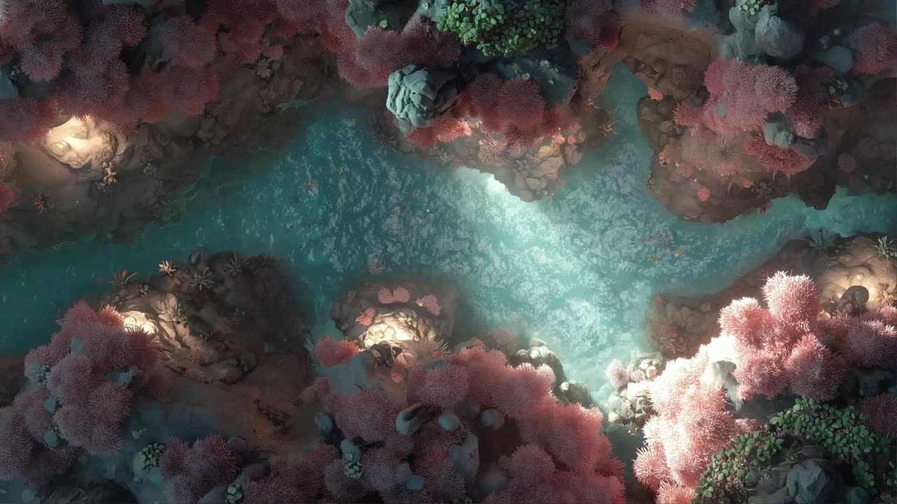 The Brinevault, The free map