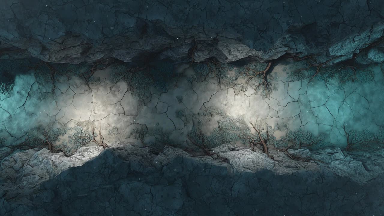The Burrowed Path, The free map