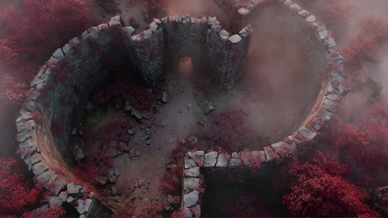The Falling Crown, The free map