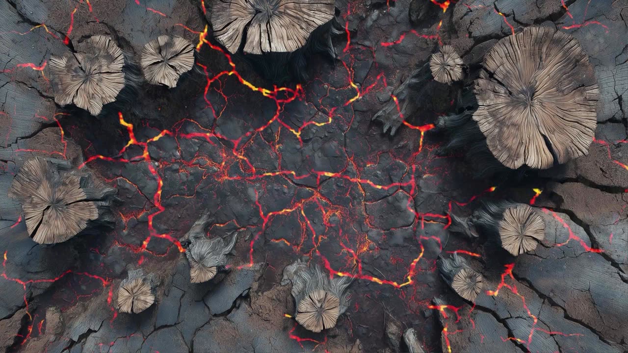 The Molten Hollow, The free map