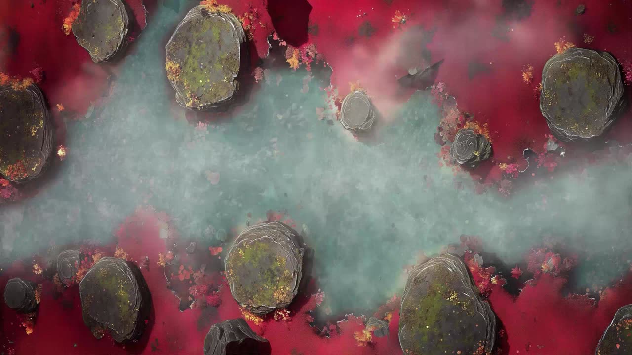 Veilwater, The free map