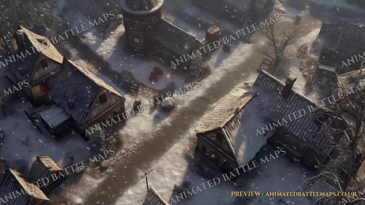 Village Variations Part 2, Snowy Village