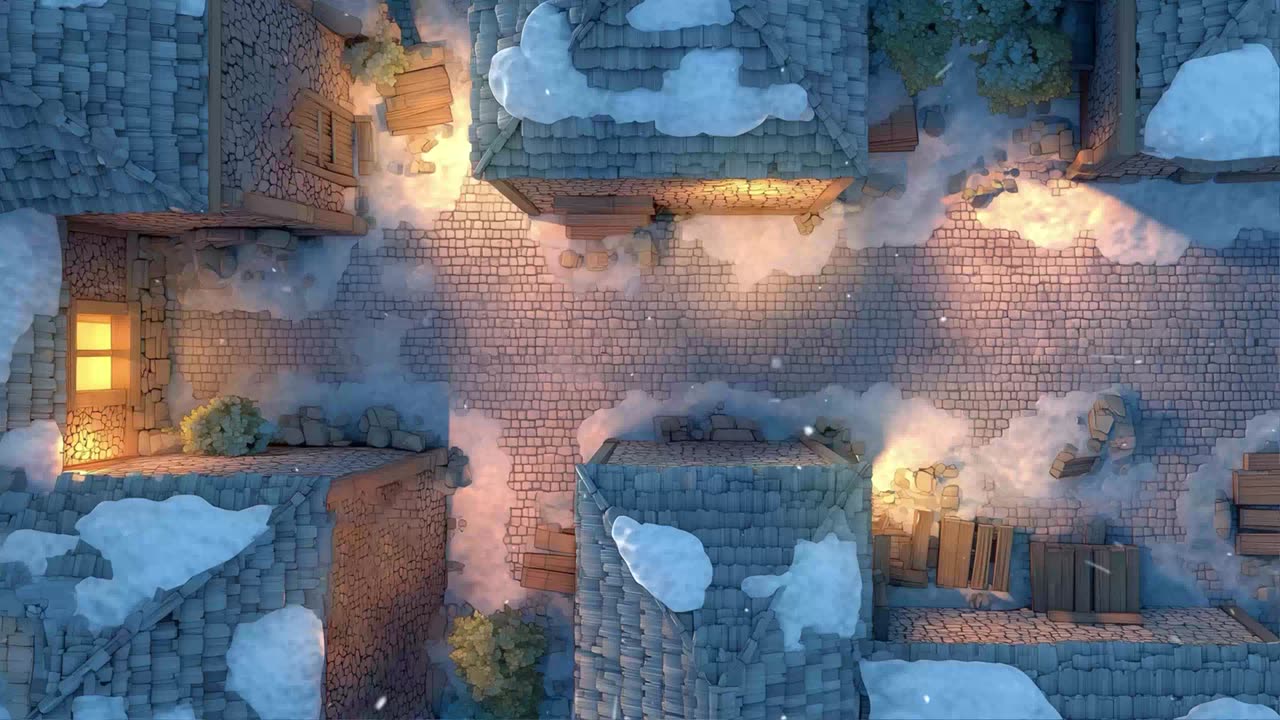 Whitefall, The free map
