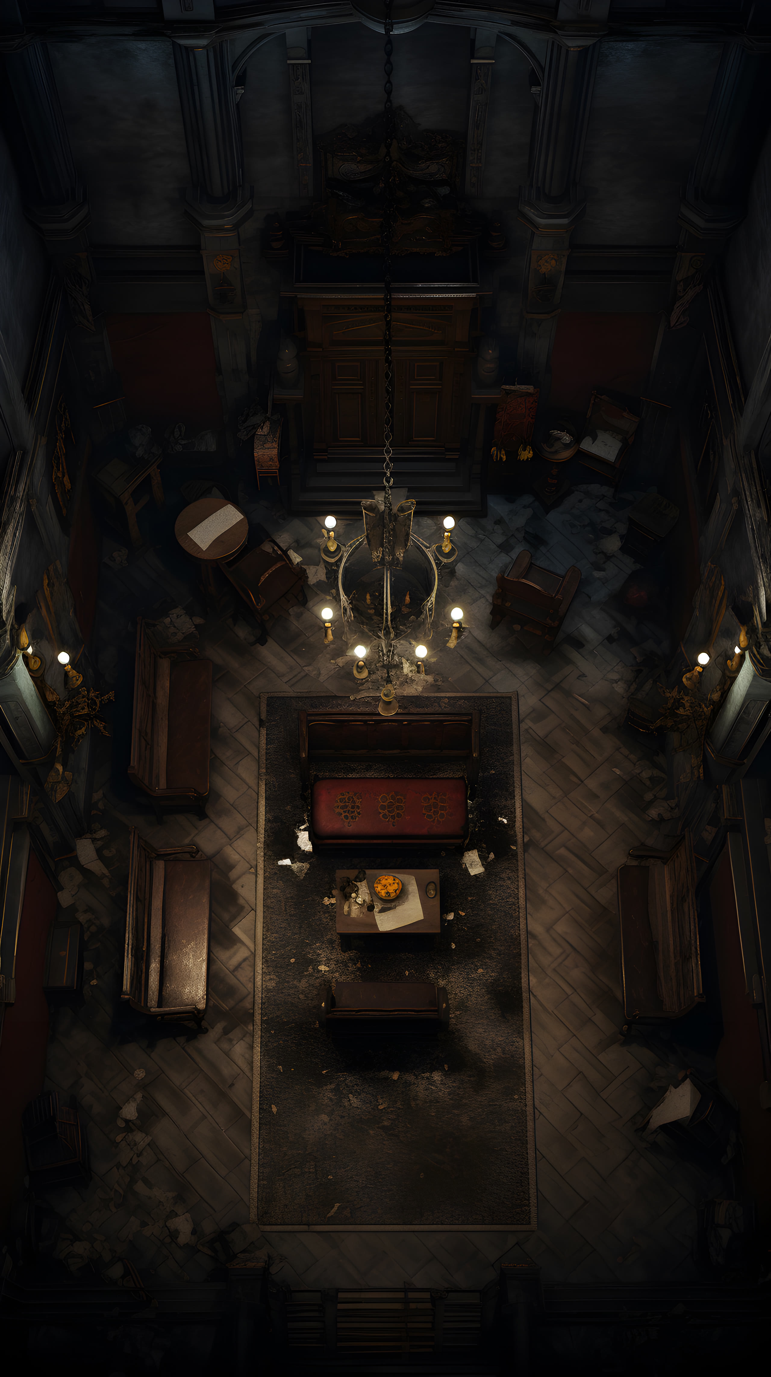 Abandoned Chapels & Undercroft, Map 1