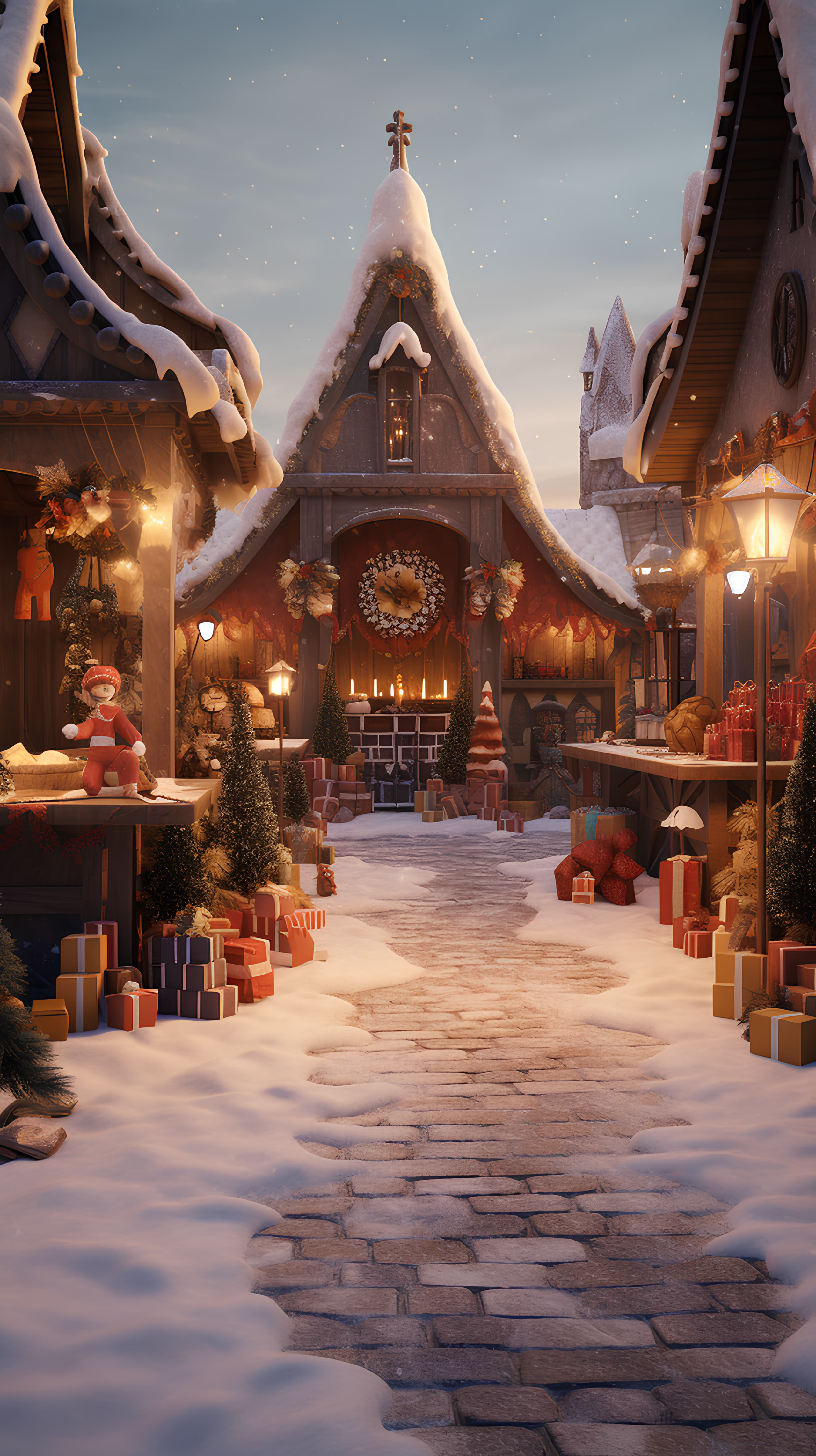 Christmas Town, Map 1