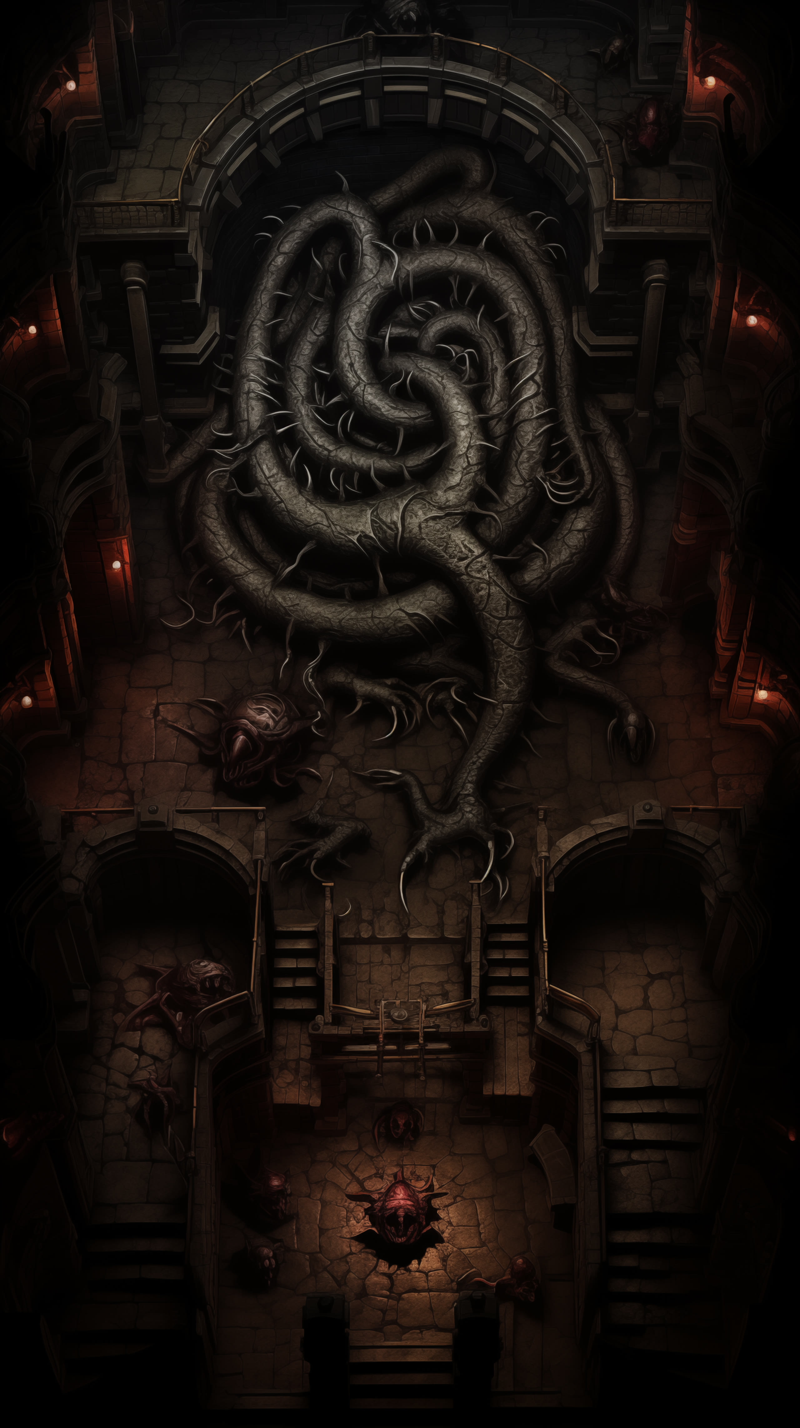Monster Lair, Map 1